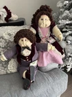 CABBAGE PATCH SOFT SCULPTURE XAVIER ROBERT Set 1986 Christmas Edition Boy & Girl