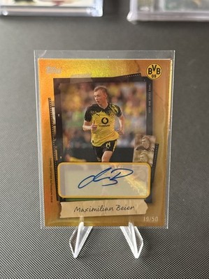 Topps Focus Borussia Dortmund 2025/26 Maximilian Beier Snapshots Auto /50