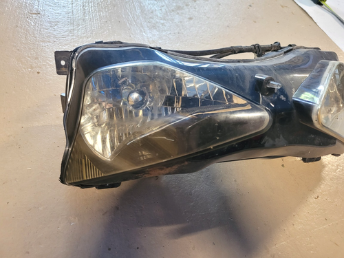 2003-2004 03 04 Kawasaki Ninja ZX6R Headlight Assembly Head Lamp - Picture 4 of 8