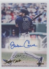 2020 Panini Chronicles Luminance Auto Gold 7/99 Jake Cave #LA-JC Auto 0l2q