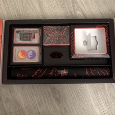 Pokemon Team Rocket's Moltres UPC Box, Mat, Deck Box, Coin NO PACKS OR PROMOS