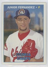 2016 Topps Heritage Minor League Edition Junior Fernandez #93 4k8