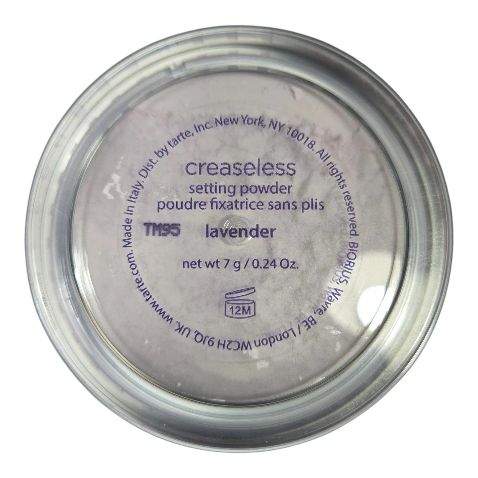 Tarte Creaseless Loose Setting Powder 🎉LAVENDER | New, Full-Size & Authentic!