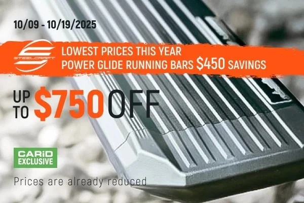 For Toyota Tacoma 05-23 SteelCraft STX Series Cab Length Black Drop Steps - Imagem 2 de 2