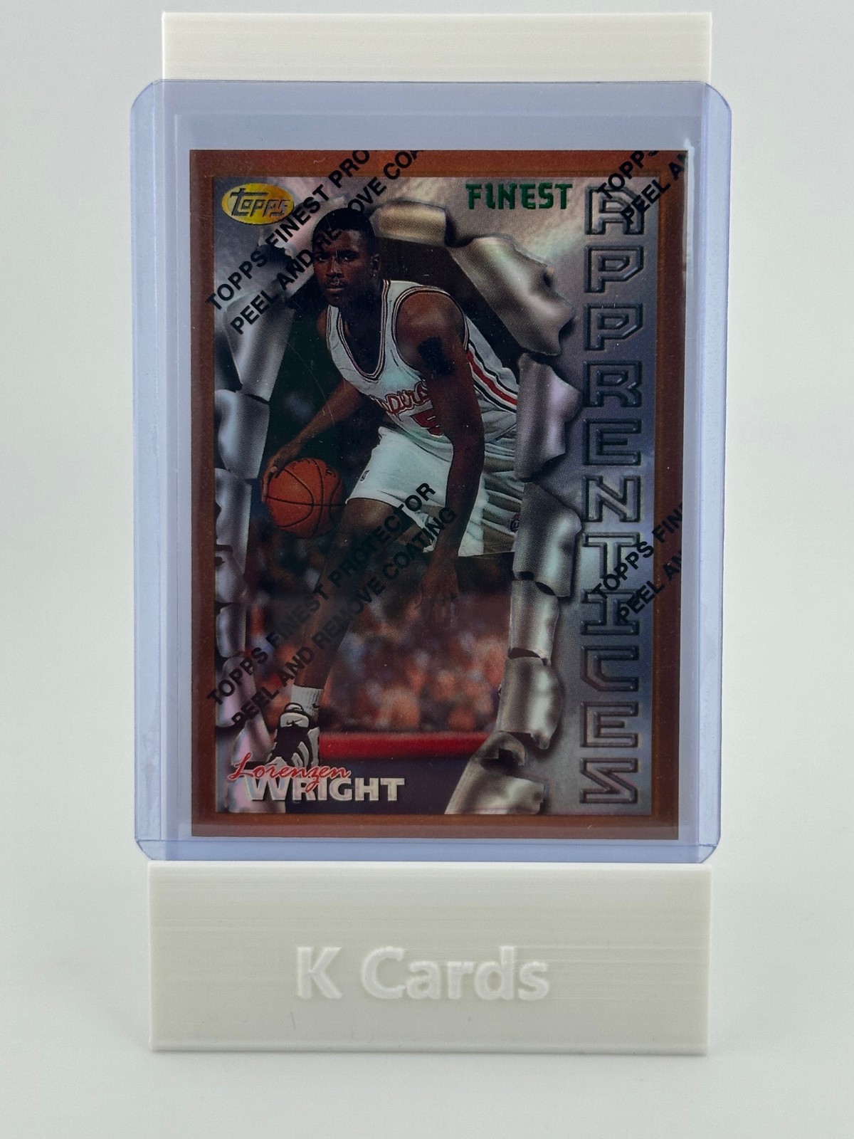1996-97 Finest #53 Lorenzen Wright Refractor RC