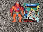 MOTU, Beast Man, Masters of the Universe, figure, complete, He-Man, Vtg W/Comic