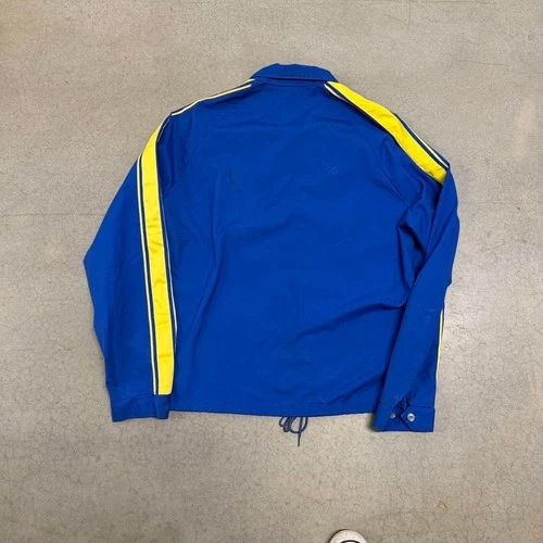 Vintage 70s Suzuki Racing Striped Jacket Size L image 6