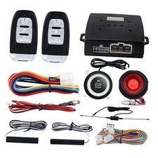 EC003 Smart Key PKE Passive Keyless Entry Car Alarm System Push Start Button