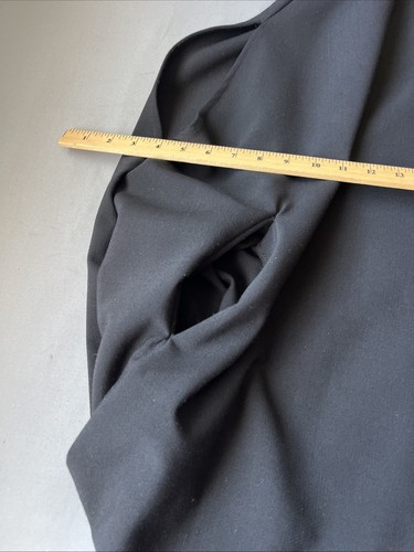 Vintage harputsown Women Lilyburn Formal Setup No-Collar Jacket Sz 2 Black - Picture 9 of 15