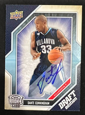 DANTE CUNNINGHAM 2009-10 Upper Deck Draft Edition Rookie Card RC #32 Villanova. rookie card picture