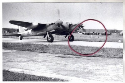 REPRO  PHOTO FOTO  FLUGZEUG  DE HAVILLAND MOSQUITO  REPRO