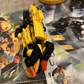 Vintage 2000 Lego Technic Power Robo Riders 8514 w/Instructions/Canister 