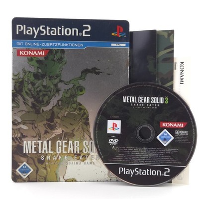 Sony Playstation 2 Spiel: Metal Gear Solid 3 Snake Eater - PS2 OVP  (dt PAL)
