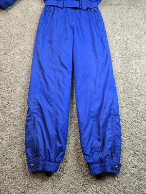 Vintage Descente Ski Suit Mens Small Blue One Piece Snowboard Snow