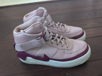 Women Nike AF1 Jester HI XX Plum Chalk True Berry Pink Purple Size 9.5