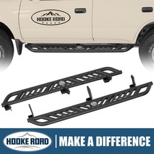 Hooke Road 2pcs Nerf Side Step Bar Running Board Fit Toyota 4runner 1996-2002
