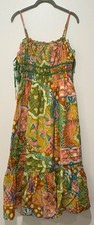 ASTR the Label Elisabeth Printed Shirred Midi Dress | Small - New with Tags