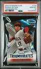 2023 Topps Stadium Club - Triumvirates #T-25 Shohei Ohtani PSA 10