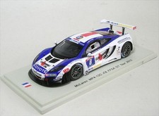 Spark McLaren MP4-12C No.8 FFSA GT Tour 2013 1:43 Diecast Car w/ OVP