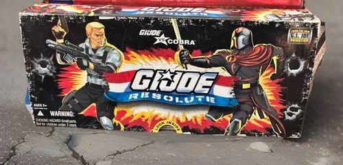 Resolute vs Cobra Battle Set 5 Pack 25th G.I. JOE COBRA Sealed MIB NEW