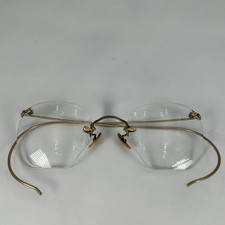 Vintage Bausch  Lomb B L Ful-Vue Arco 1/10 12k GF Gold Filled Eyeglasses Frames