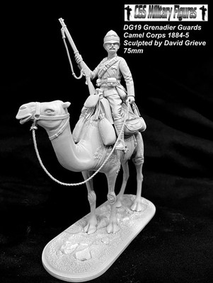 Grenadier Guards Camel Corps 75mm Resin Model kit Sculpted by David Grieve