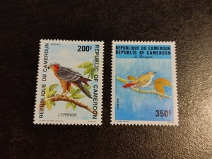 C0970 - Kamerun - 1992 - Mi 1196 / 1197 | Yv 863 / 864 - Ptaki Zwierzęta - MNH **