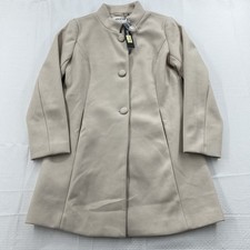 Allegra K Coat Womens Small Layering Double Breasted Classic Modern Career Fall