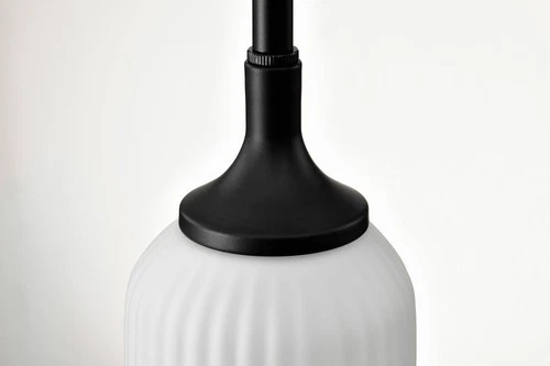 Nuvo Lighting 60/8645 Solara 5"W Mini Pendant - Black - Picture 8 of 9