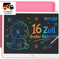 Kokodi Lcd Schreibtafel Kinder 16 Zoll Bunten Maltafel Zaubertaf