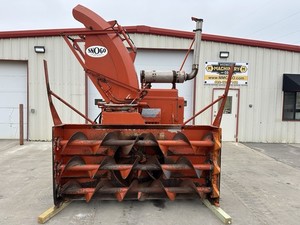 SnoGo MP3D snowblower with remote, wheel loader WK800 ACS hook up