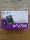 Vintage Sony Walkman Cassette Player Mega Bass WM-FX52 Radio New In Box NOS