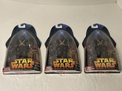 Star Wars Revenge of the Sith Wookiee Commando Figure Black #58 Hasbro 2005 New