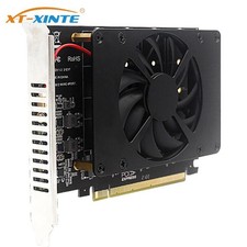 4 Bay Solid State Disk Array Card For NVME M.2 MKEY 2230 2242 2260 2280 SSD RAID