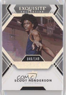 2022 Goodwin Champions Exquisite Collection Rookies 46/149 Scoot Henderson f6d