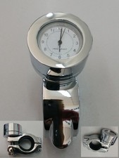 STRUMENTAZIONE OROLOGIO MANUBRIO 22/25 MOTO CUSTOM NAKED PROMO!!