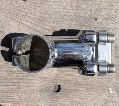 SimWorks Rhonda Stem 50mm Chrome Moly Silver Vintage MTB BMX Rare