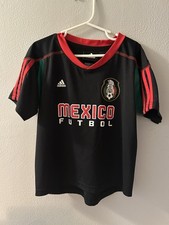 adidas Mexico Little Kids Futbol Soccer Practice Call Up Jersey Size 4
