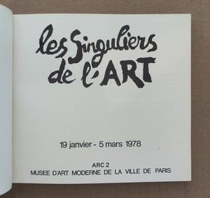 Art singulier - Collectif - Les Singuliers de l’Art - Musée d'Art Moderne de Paris - vue 3 sur 15