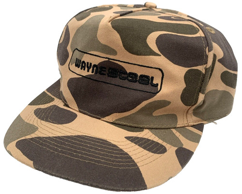 Wayne Steel Camo Hat Hunting Snapback Fort Wayne Indiana