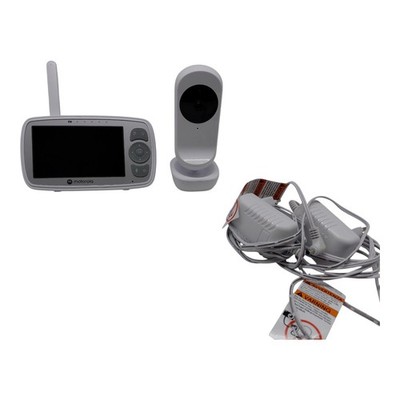 Motorola Nursery VM44 Connect  Wi-Fi Babyphone mit Kamera  4,3 Zoll Video Gebr.