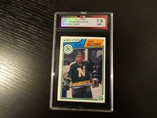 1983-84 OPC # 167 Brian Bellows Rookie card Graded 7.5 NM+. rookie card picture