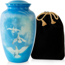 Cremation Urn for Ashes - Large Urn for Man  Women - 200 Cubic Inches - Include