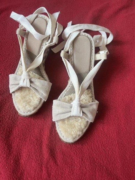 Women UGG Heels Beige 36