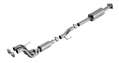 Borla S-Type Tremor Mid-Section Exhaust System Fits 2001-2003 Ford F