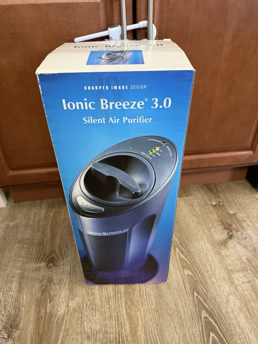 Sharper Image Ionic Breeze 3.0 Silent Air Purifier Model S1397 for