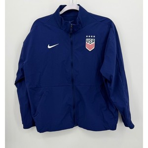 Nike Team USA Training On-Field Soccer Jacket Women's Large Dri-FIT DH5015-421