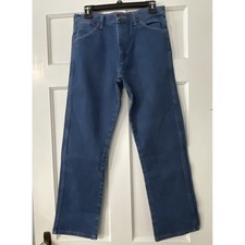 Vintage Wrangler Pro Rodeo Cowboy Cut Boys 16 Husky Denim Jeans 13MWZBP 31x28.5