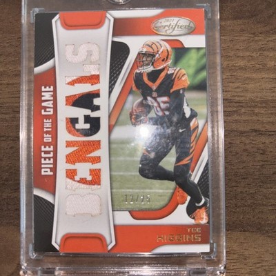 2021 Panini Certified - Piece of the Game Relics Tee Higgins #POG-TH /25 (MEM)