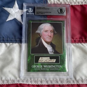 Signed George Washington | eBay